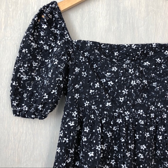 Anthropologie Maeve Lillianne Eyelet Dress Size 4 - Picture 6 of 11